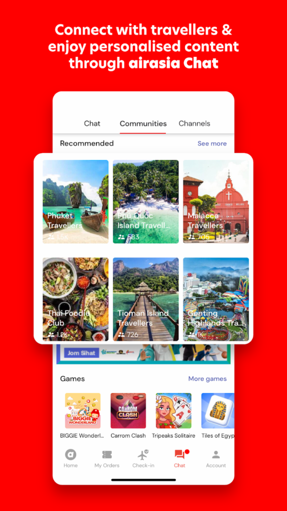Air Asia Super App Screenshot