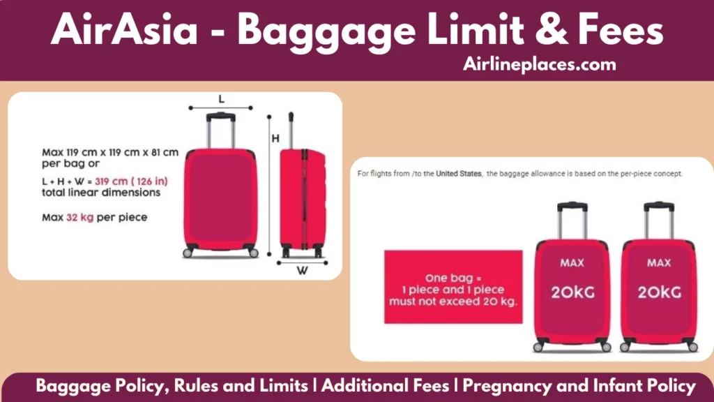 AirAsia Baggage Allowance Rules and Fees Pregnancy and Infant Policy