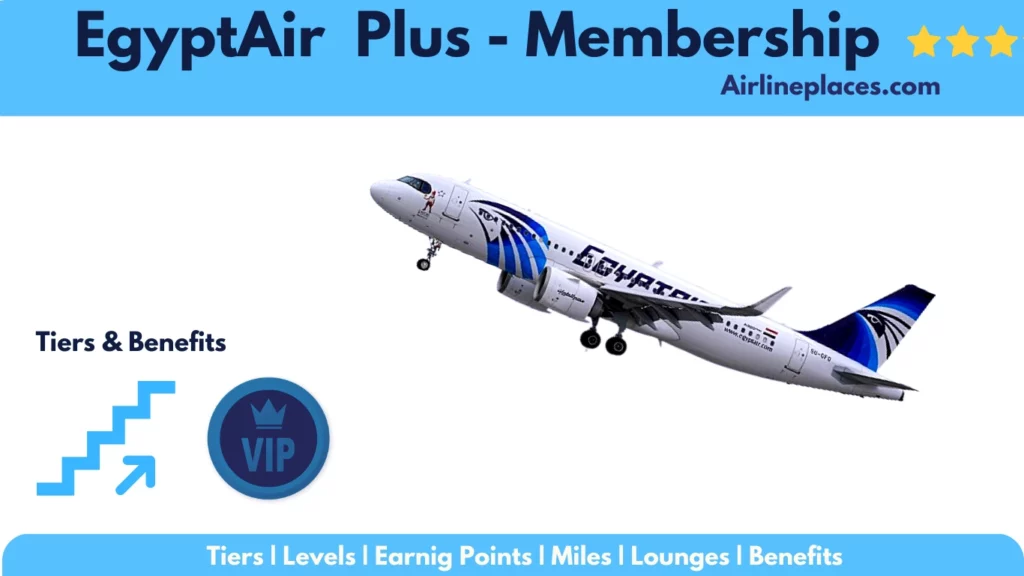 EgyptAir Plus Membership Levels Miles Tiers and Benefits Blue Silver Gold Elite Platinum