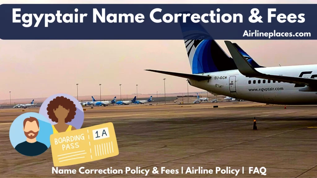 Egyptair name correction change fees rules and documents needed