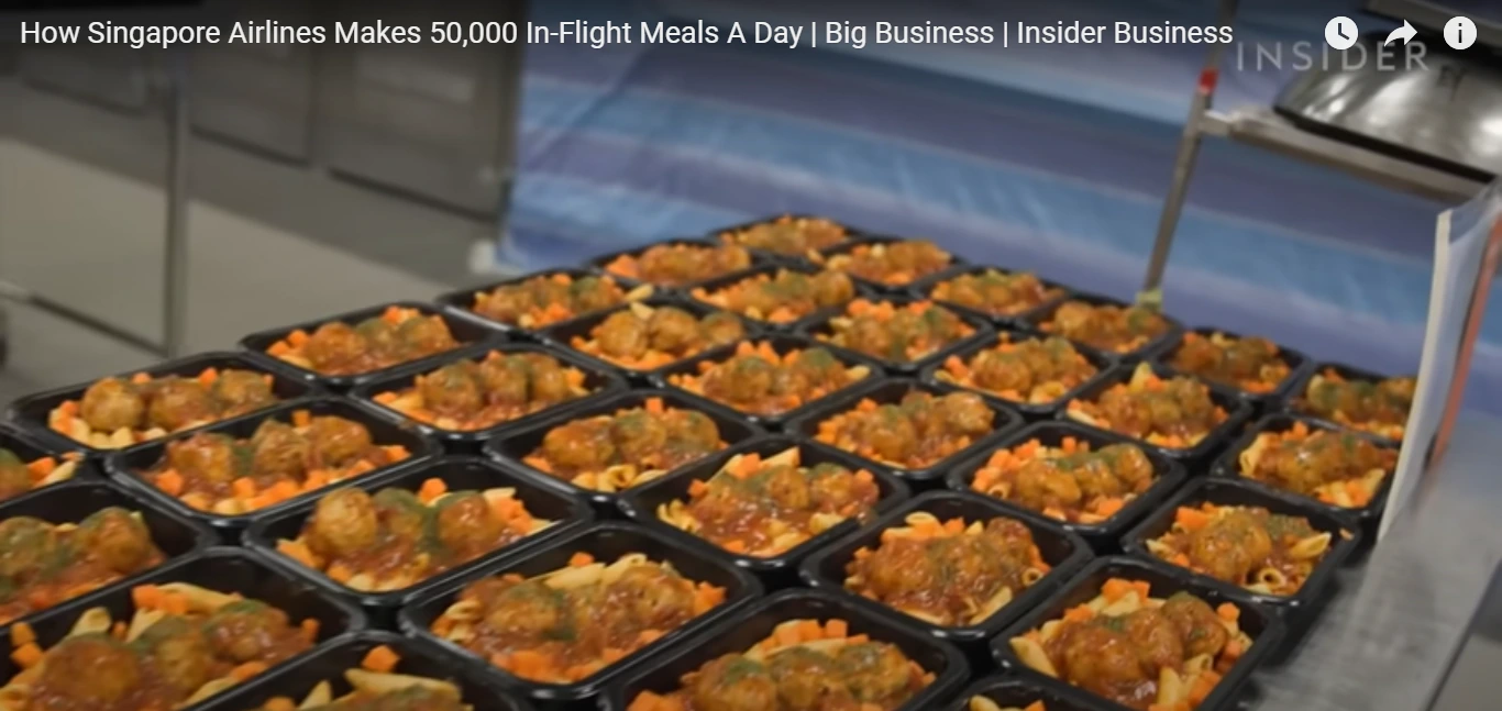 How Singapore Airlines Makes 50k Flight Meals